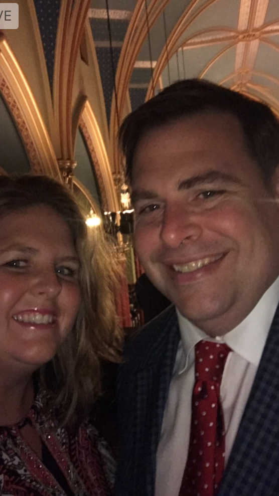 Lisa &amp; Mark at the Basilica's Evening with the Symphony