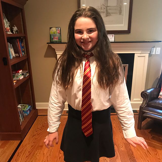 How do you deal with disappointment? Do you turn it into an ice cream date with your dad? Last night the girls were getting ready for a Harry Potter Trivia night at a local restaurant and when they arrived, it was sold out. So they had a great time w