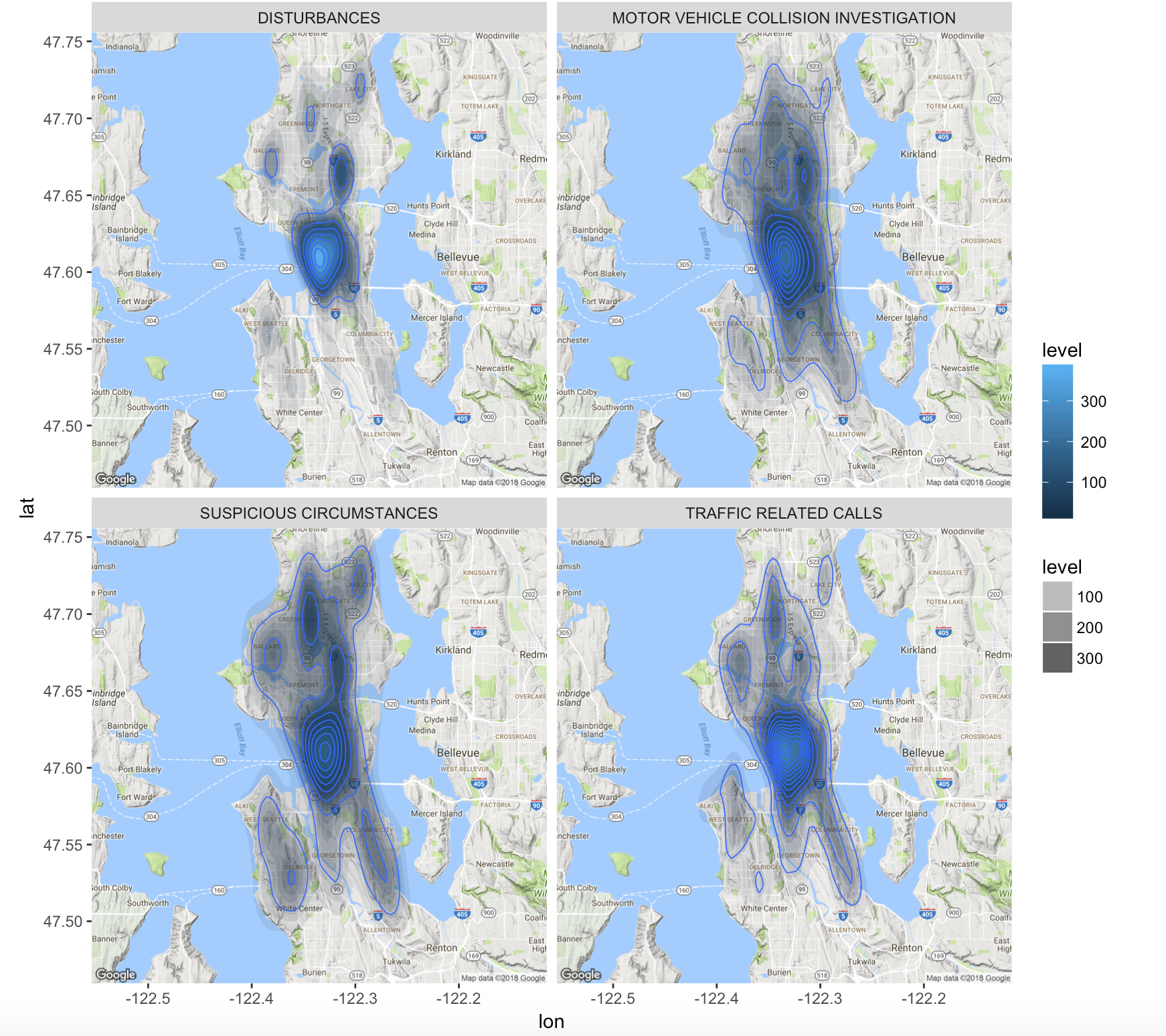 Map Plots Created with R and GGMap — Little Miss Data