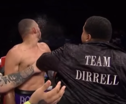 Boxers Uncle Sucker Punches Nephews Opponent 