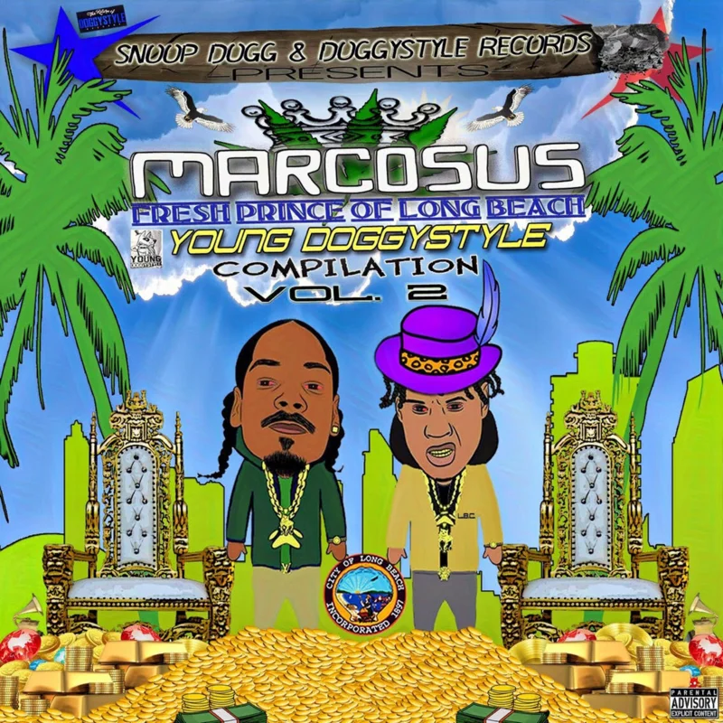 SnoopDogg's Prodigy Marcosus just dropped his 2nd Young Doggystle compilation on DatPiff
