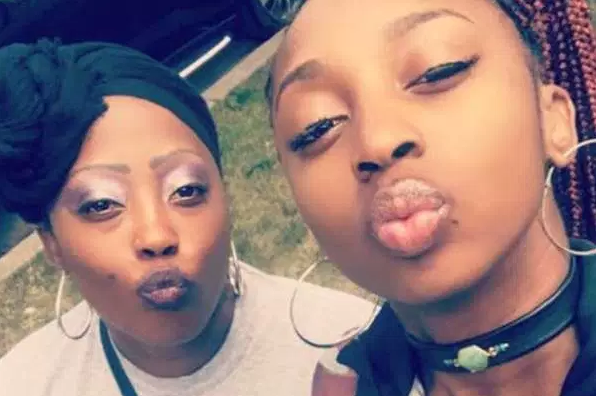 Kenneka Jenkins and her mother.
