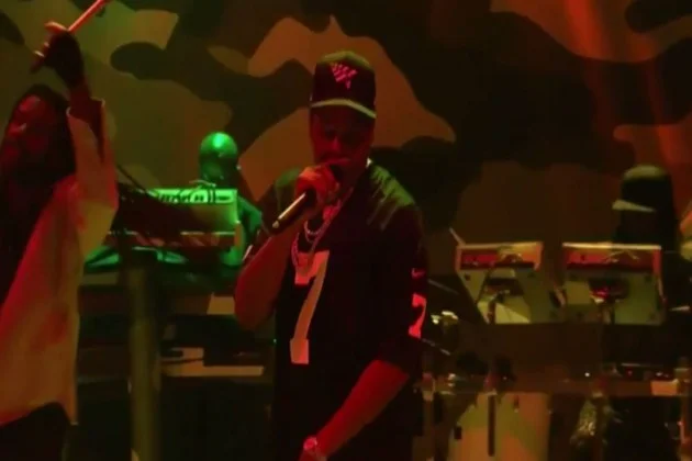 Jay-Z Performs "Bam", "4:44" on SNL in a Colin Kaepernick Jersey