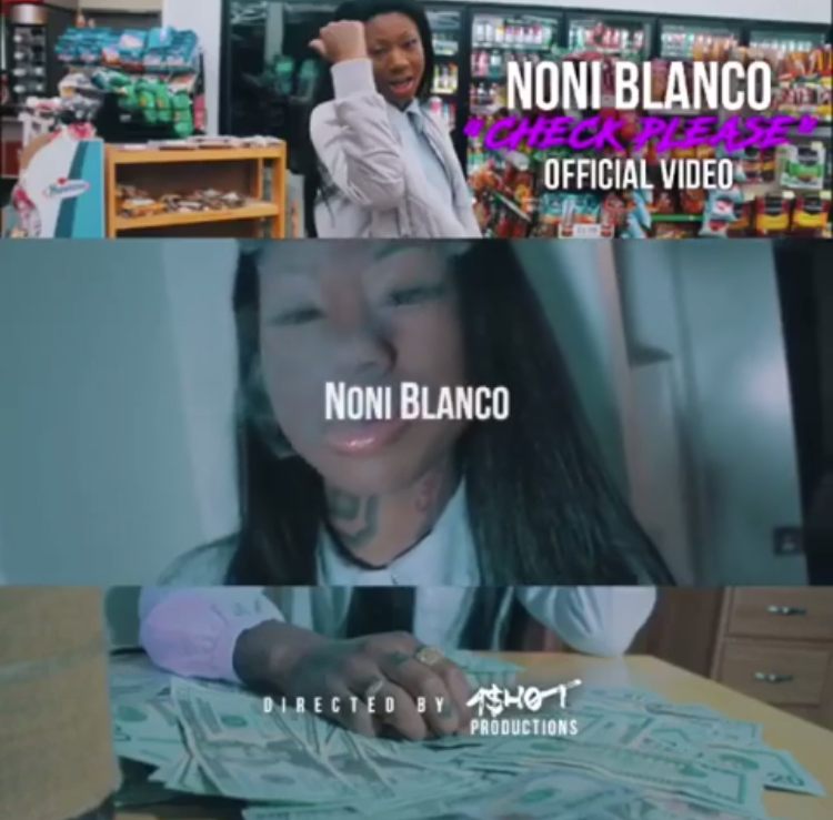 Noni Blanco Drops Music Video for "Check Please" Freestyle