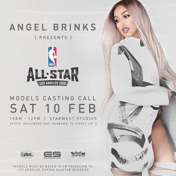 Angel Brinks presents All-Star 2018 Model Casting Call