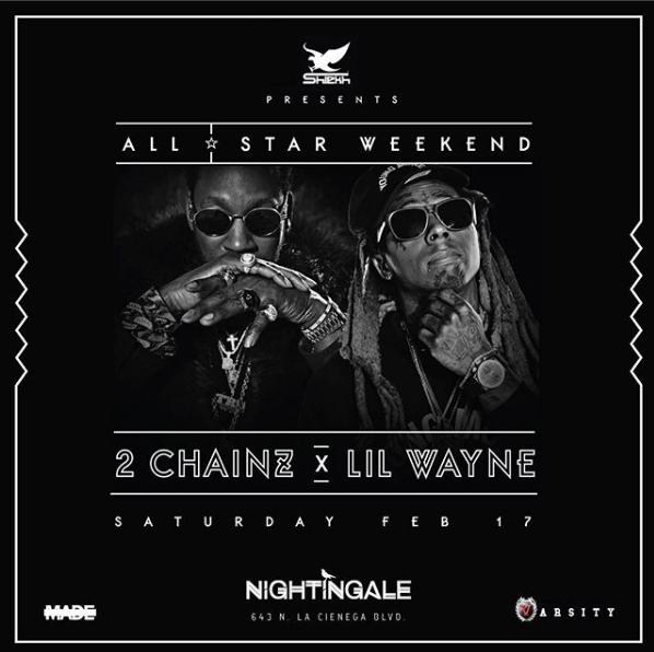 Shiekh Presents All-Star Weekend 2 Chainz x Lil Wayne