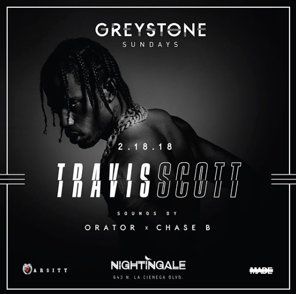 Travis Scott @ Greystone Sundays