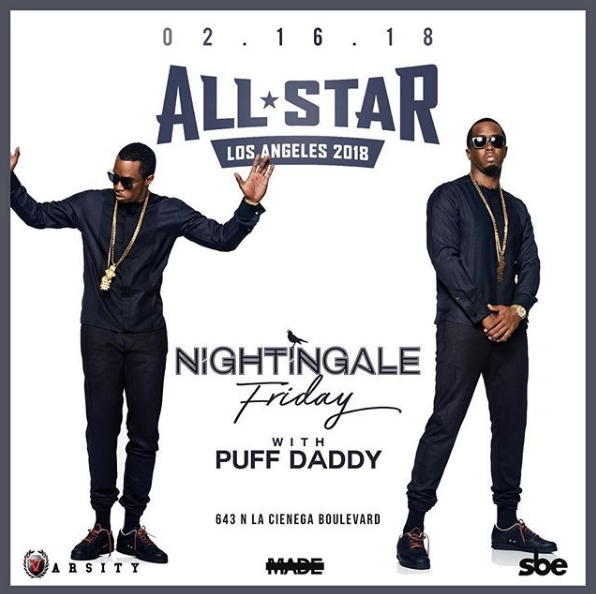 Nightingale Friday with Puff Daddy