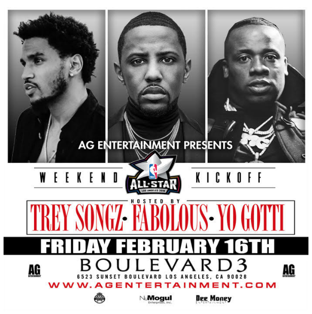 Trey Songz x Fabolous x Yo Gotti @ Boulevard 3