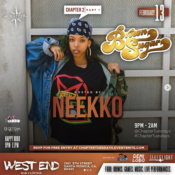 Brown Sugar hosted by NEEKKO