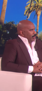 Steve Harvey Dishes on the Kardashian/West 'Family Feud' Episode