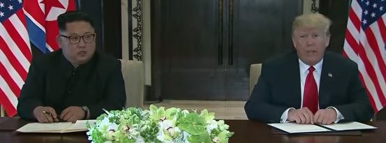 Trump, Kim Jong Un sign ‘historic document’