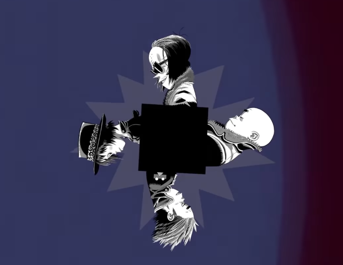 Gorillaz - Fire Flies (Visualiser)