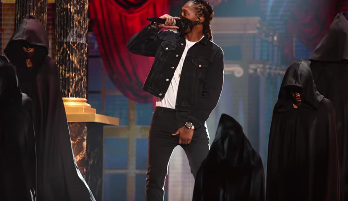 Flashback Friday BET Awards Edition Future Surprises Audience With Kendrick Lamar For "Mask Off" Performance At 2017 BET Awards