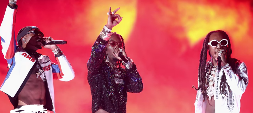 Flashback Friday BET Awards Edition Migos Performs "T-Shirt" & "Bad & Boujee" At 2017 BET Awards