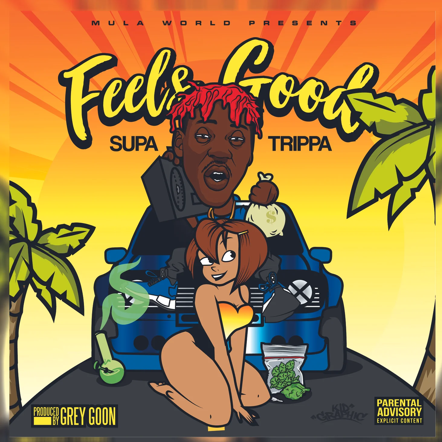 Supa Trippa - Feels Good (Featured On "The Influencers Digi Mix")