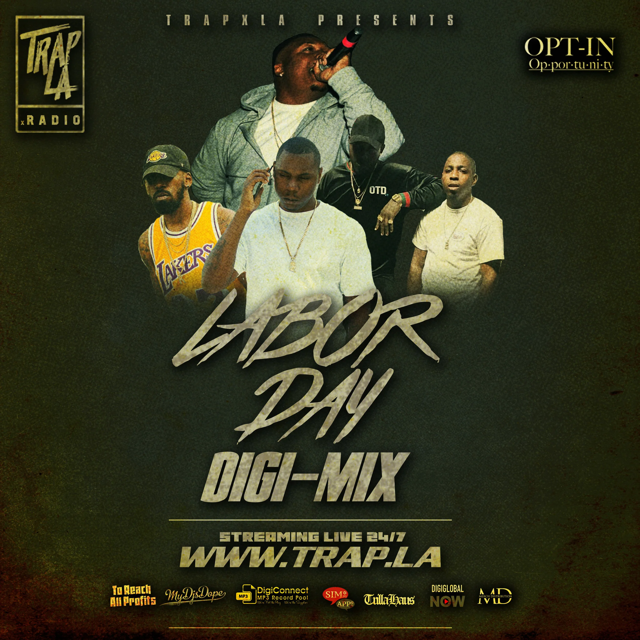 trapLA "Labor Day" Digi-Mix