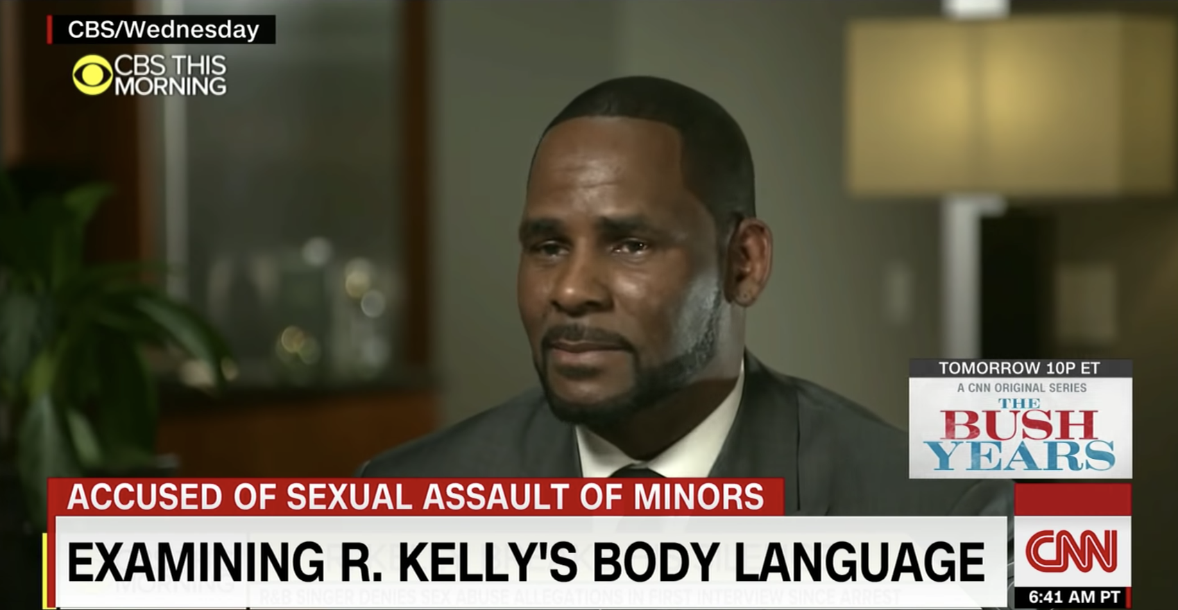 Body language expert: R. Kelly body language leaking the truth