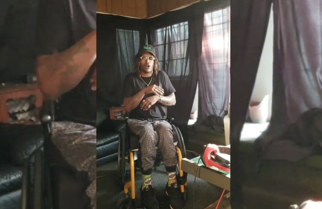 Paralyzed Rapper FREESTYLES the iLLEST! 