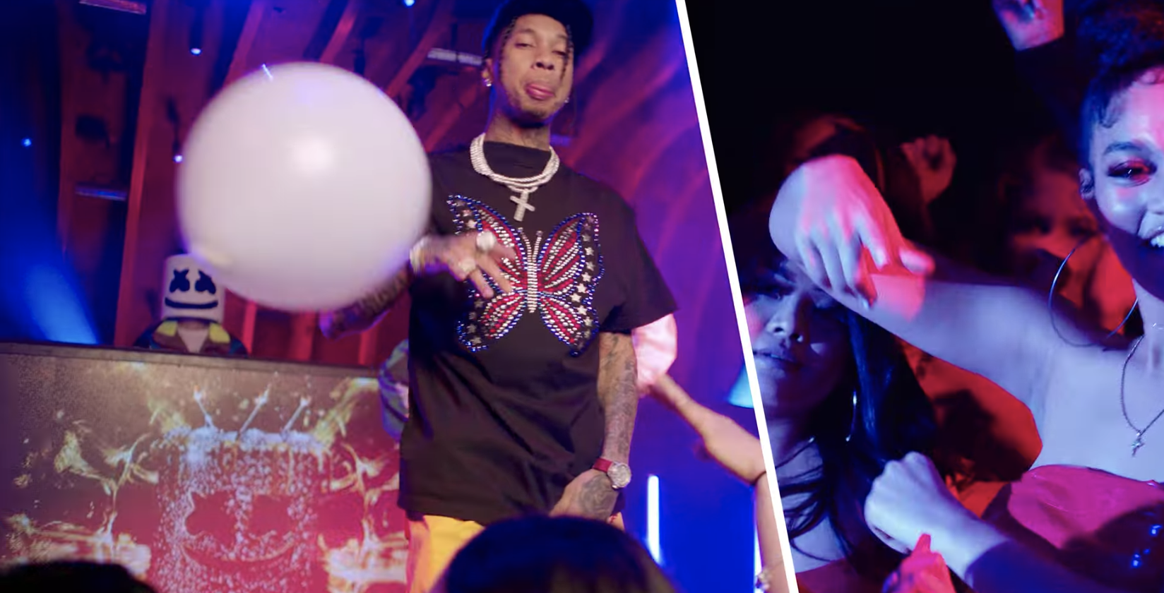 Marshmello - Light It Up ft. Tyga &amp; Chris Brown (Official Music Video)