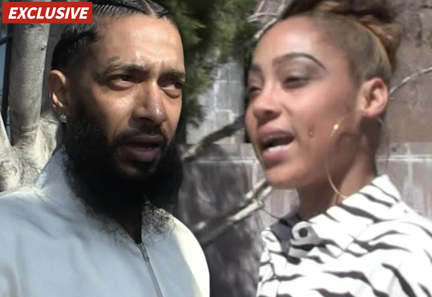 NIPSEY HUSSLE'S BABY MAMA ALL SIGNS POINT TO SHOWDOWN OVER HIS FORTUNE