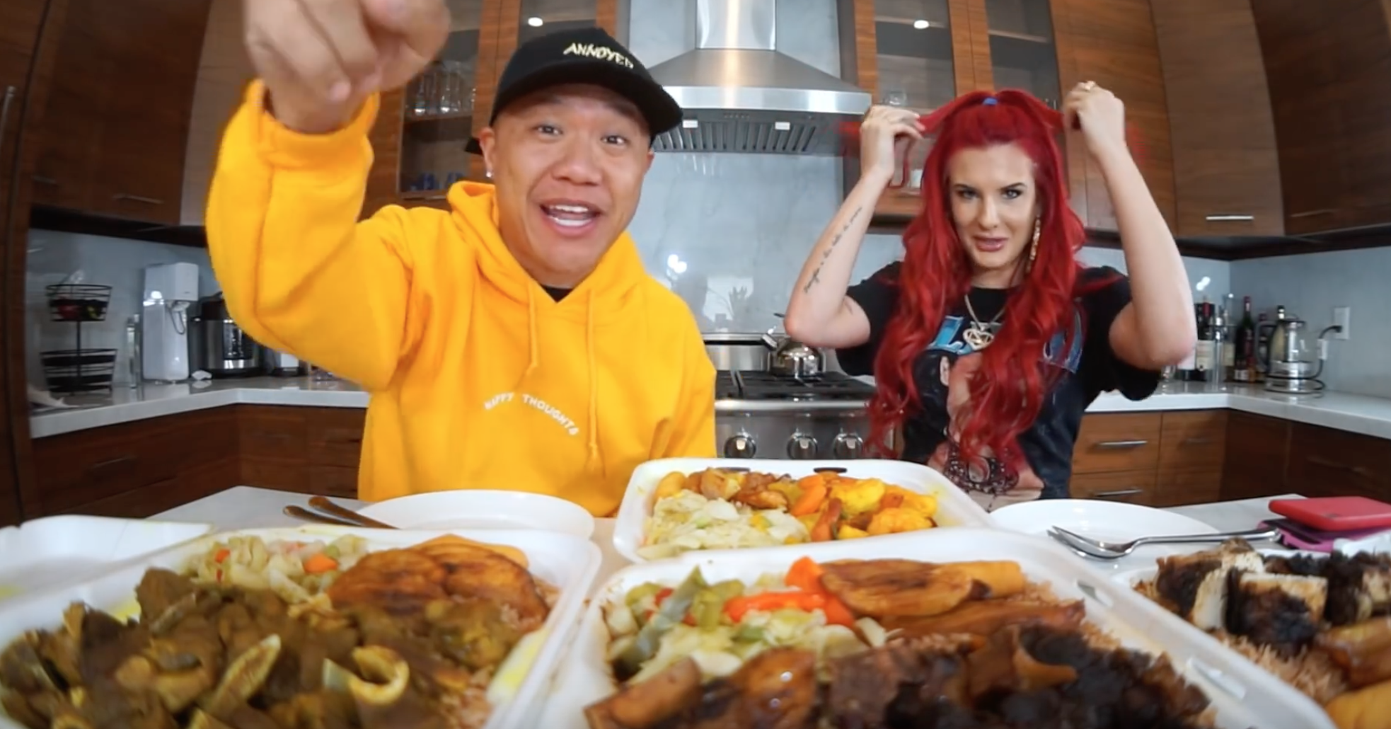 Which Wild N Out guy did Justina Valentine Smash? Druk Bang with Jamaican Food &amp; Henny