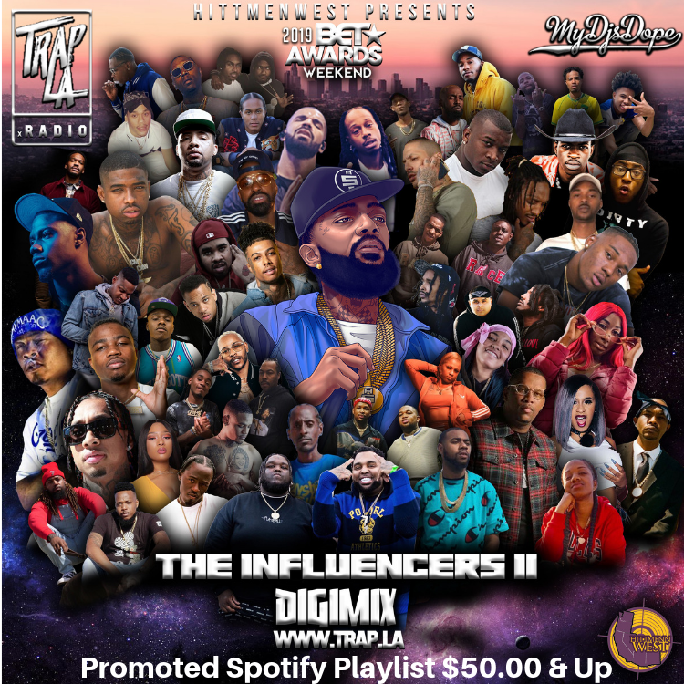 The Influencers 2 - Promoted Spotify Playlist Opt In (Ala Carte)