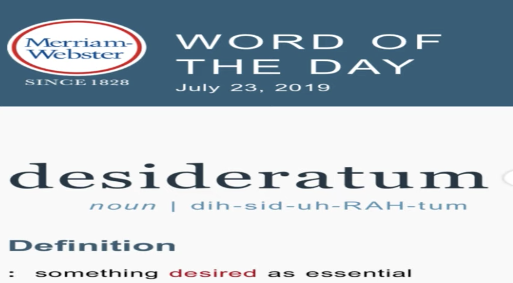 Spider Loc - Wake N Bake  (Morning Show) Word Of The Day “DESIDERATUM"