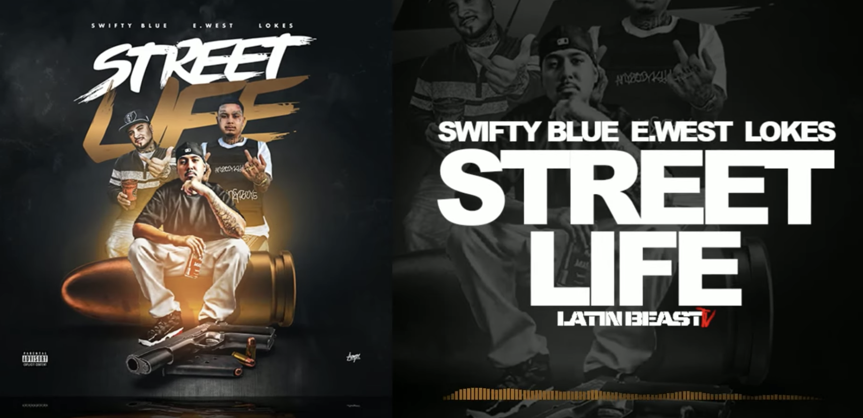 Swifty Blue - Street Life Ft. E. West &amp; Lokes (Official Audio)