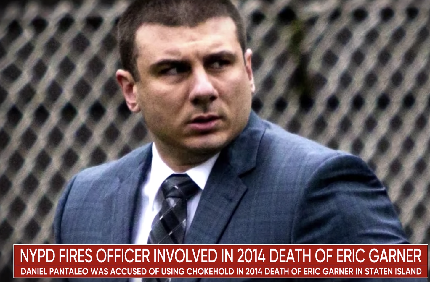 NYPD fires officer Daniel Pantaleo over Garner chokehold