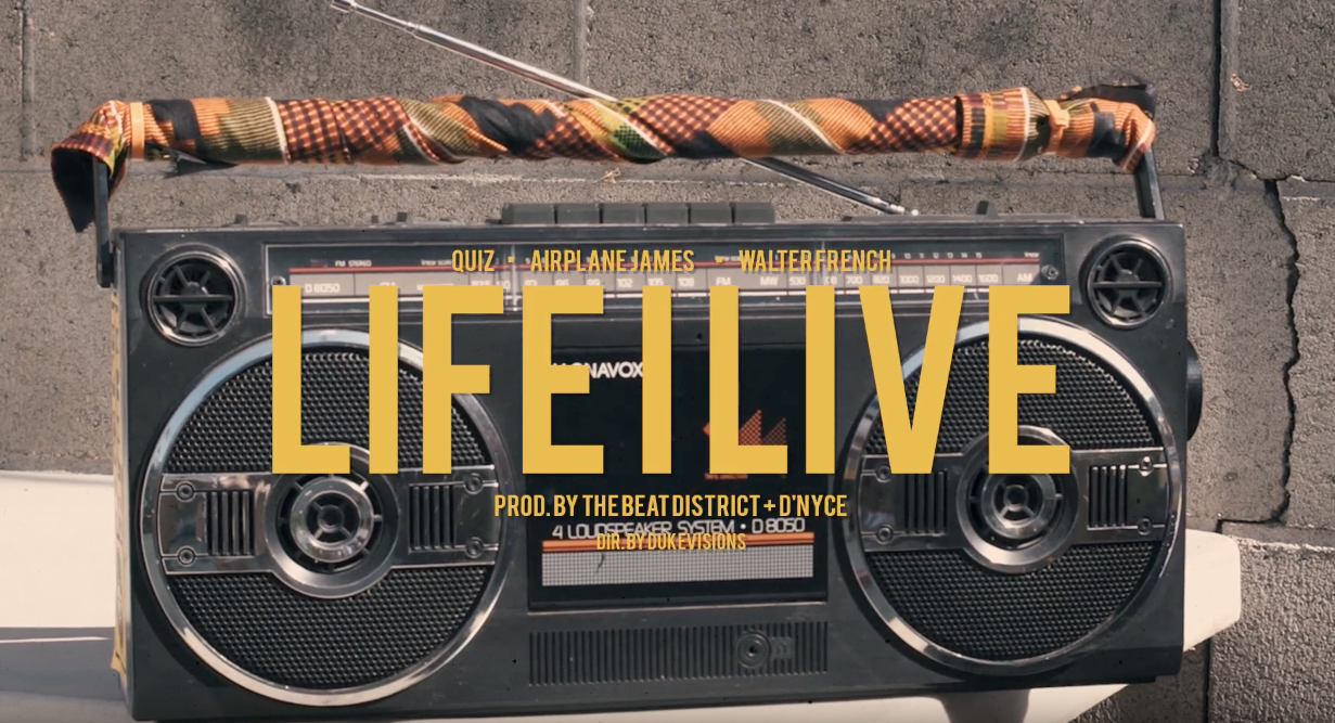 Quiz ft. Airplane James &amp; Walter French - Life I Live (Official Video)