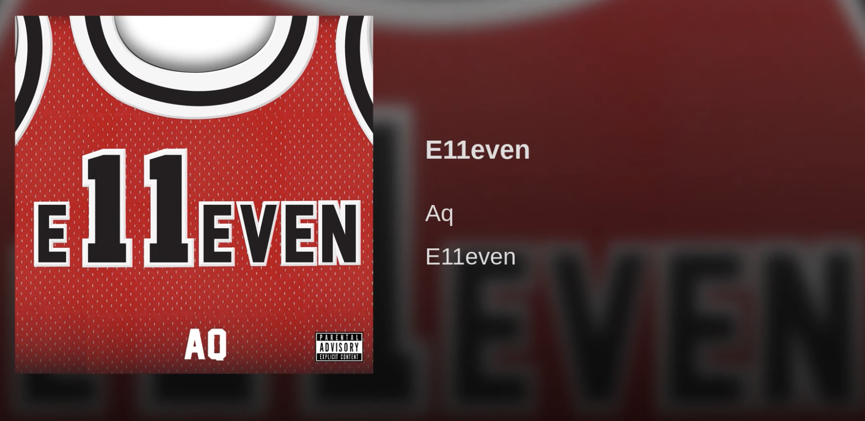 AQ - E11even (Audio)