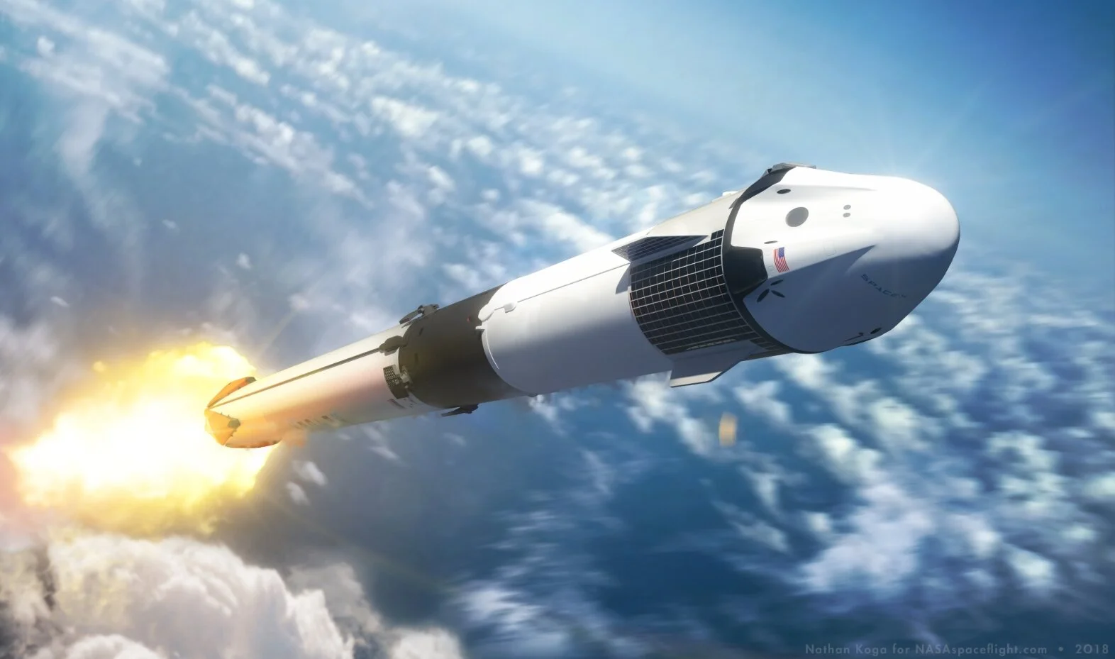 Crew Dragon Launch Escape Demonstration