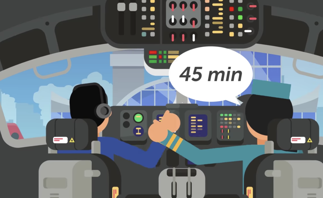 Why Airplanes Make Hard Landings on Purpose