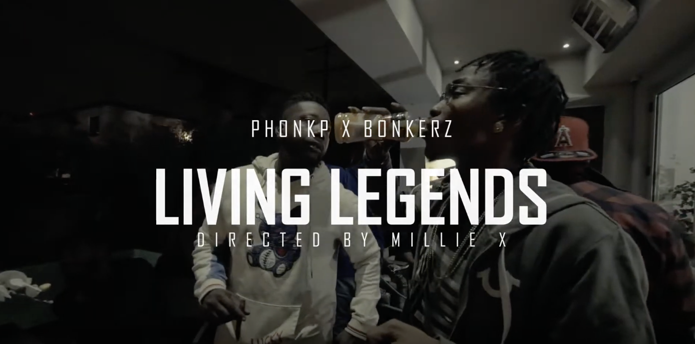 Bonkerz x Phonk P - “Living Legends” (Prod. By TooRaw) Music Video (trapLA Exclusive)