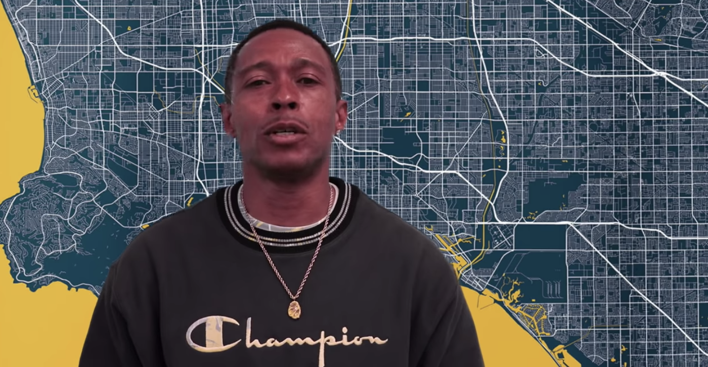 Bloods from West Adams and Crips from Eastside Long Beach discuss issues in the community (pt.2)