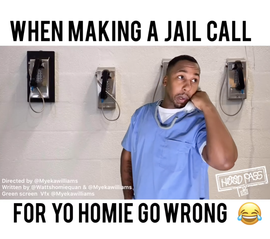 When Making A Jail Call For Yo Homie Goes Wrong (Comedy)