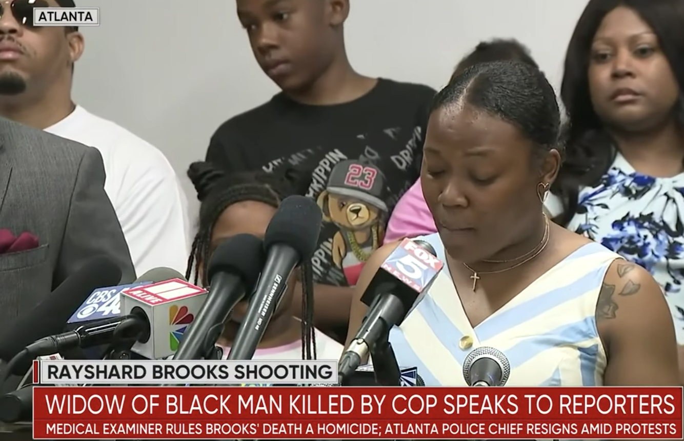Rayshard Brooks' family calls for justice in fatal shooting