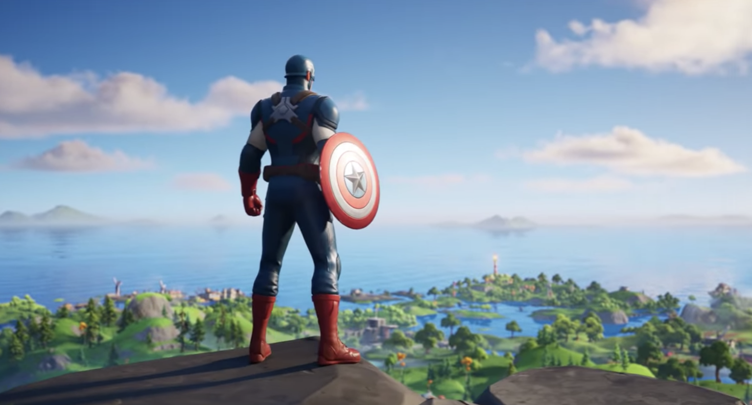 Captain America Arrives | Fortnite