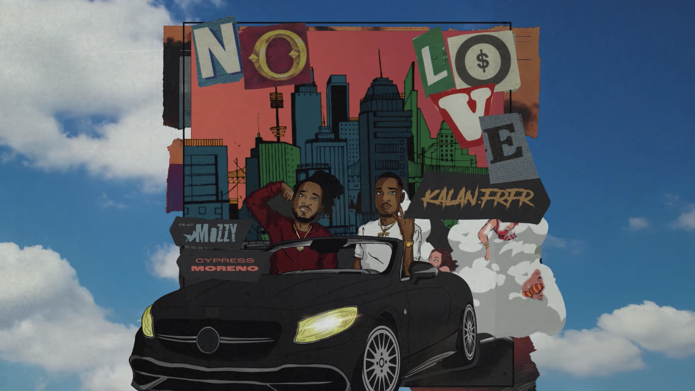 KALAN.FRFR - "NO LOVE" ft. MOZZY (OFFICIAL AUDIO)