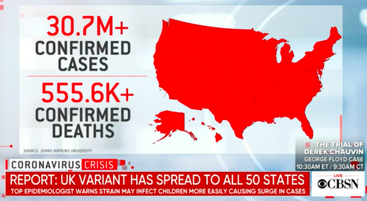 America sees uptick in COVID-19 cases in youth linked to UK variant