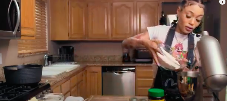 Cooking With Coi Leray - Chick-fil-A Chicken Biscuits With Grape Jelly