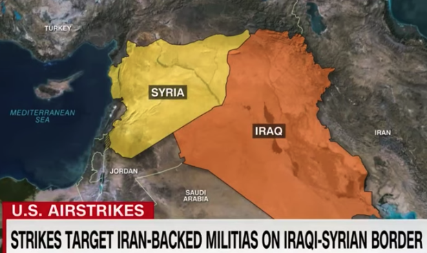 US carry out airstrikes on Iran-backed facilities