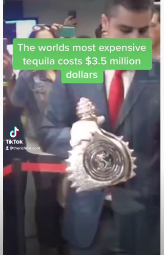The Most Expensive Tequila In The World (Video)