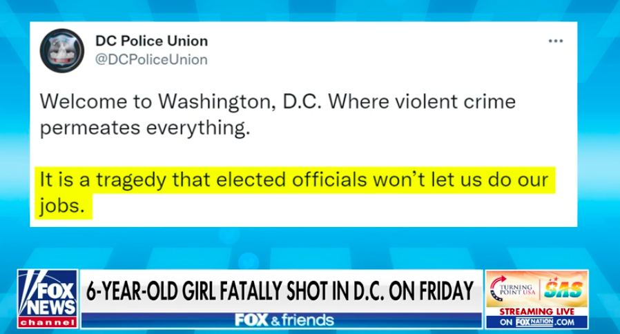 Criminals are 'brazen' because of anti-police rhetoric: DC Police Union official (News Clip)