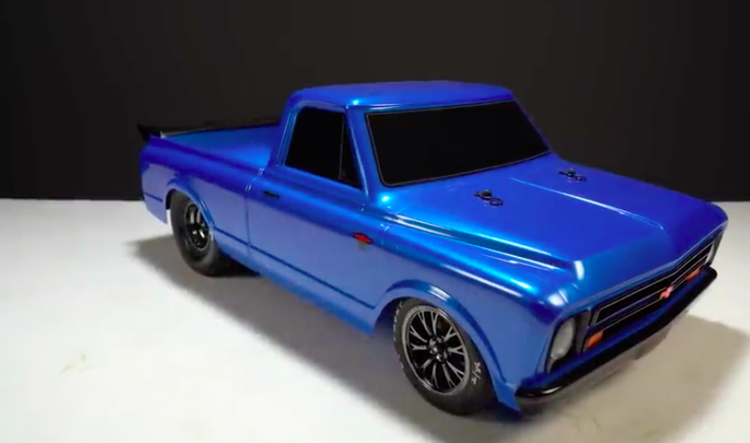Chevy C10 R/C Drag Truck - Traxxas Drag Slash (Video)