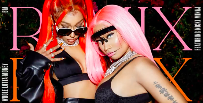 Bia feat Nicki Minaj- Whole Lotta Money (Remix - Official Audio)