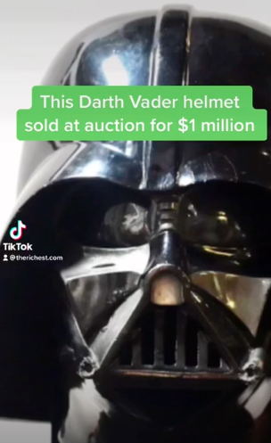 This Star Wars Darth Vader Helmet costs $1 Million Dollars (Video)
