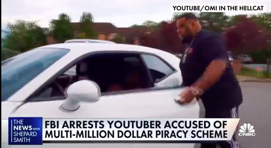 YouTube star 'Omi in a Hellcat' indicted in cable piracy scheme (News Clip)