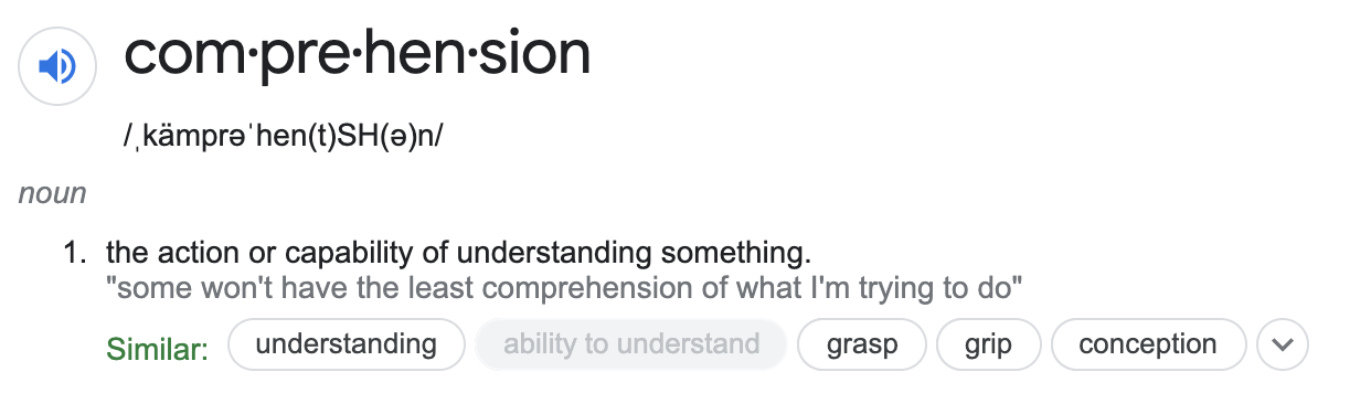 Word Of The Day: Comprehension (Dj Crash D Vlog)